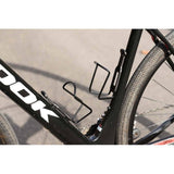 Zefal Aluplast 124 bicycle bottle cage, durable aluminum cycling water bottle holder mounted on bike frame.