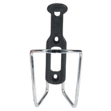 Zefal Aluplast 124 bicycle bottle cage in black, lightweight alloy with secure grip for cycling water bottles