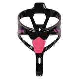 Zefal Pulse A2 bicycle bottle cage with elastomer clasp, durable cycling accessory for secure water bottle holding.