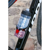 Zefal Pulse A2 bicycle bottle cage with elastomer clasp, durable cycling accessory for secure water bottle holding.