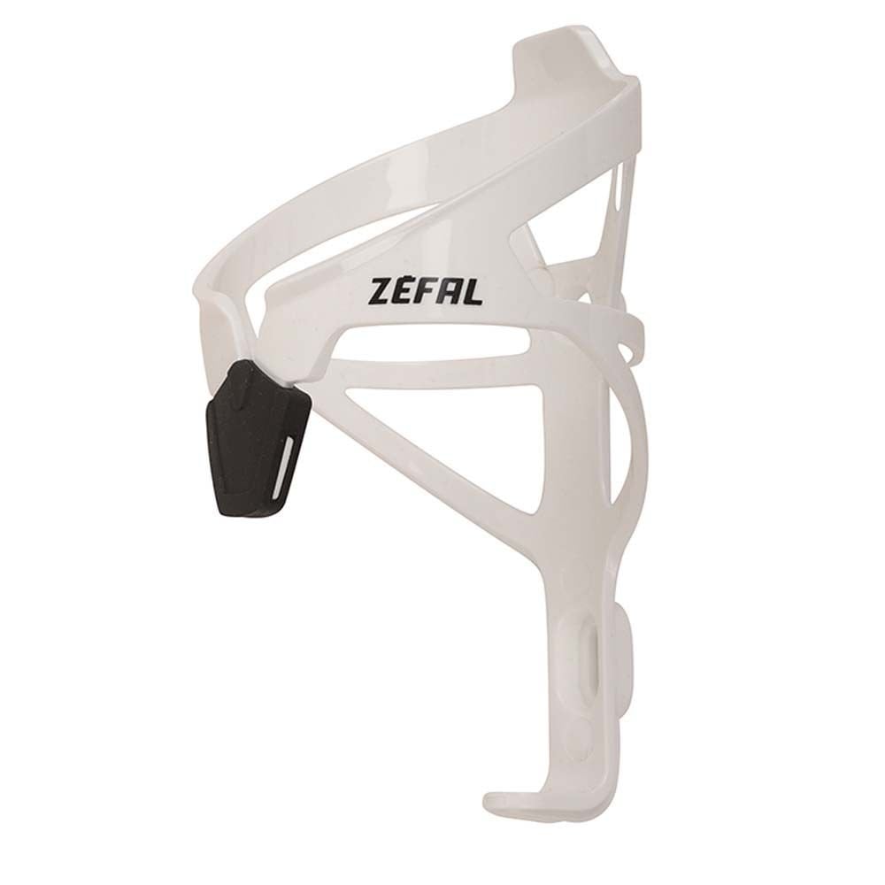 Zefal Pulse A2 bottle cage with elastomer clasp for secure bike bottle mounting, durable cycling accessory.