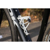 Zefal Pulse A2 bicycle bottle cage with elastomer clasp, durable cycling accessory for secure water bottle holding.