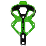 Zefal Pulse B2 bike bottle cage, durable flexible hydration holder for cycling accessories, shown mounted on a bike frame