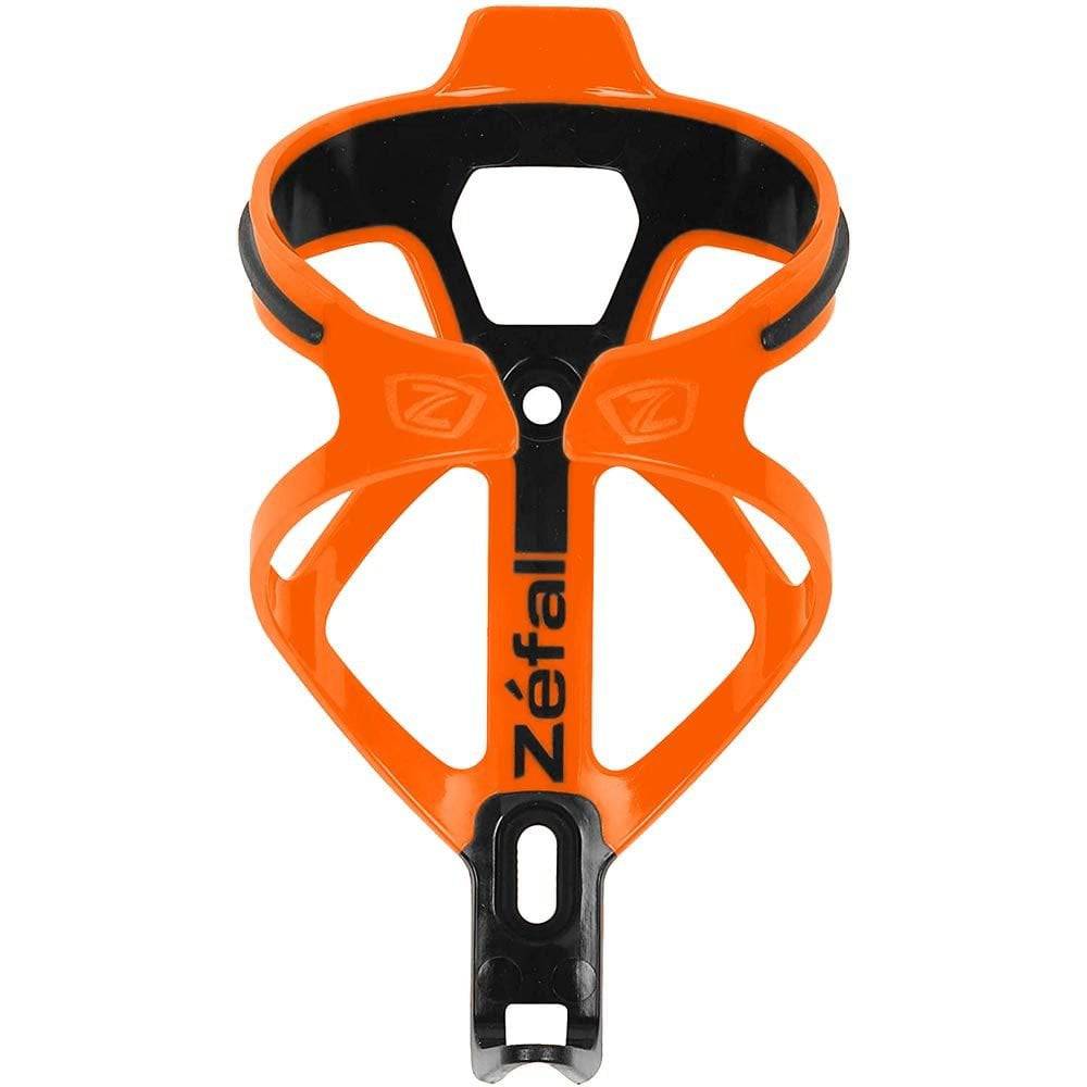 Zefal Pulse B2 bike bottle cage, durable and flexible hydration accessory for cycling, shown mounted on a bike frame.