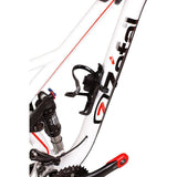 Zefal Pulse Z2i bike bottle cage with accessory holders, suitable for bikes and e-bikes, mounted on a bicycle frame.