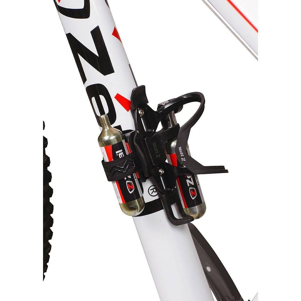 Zefal Pulse Z2i bike bottle cage with accessory holders for bikes and e-bikes, black durable plastic design