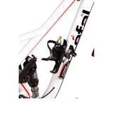 Zefal Pulse Z2i bike bottle cage with accessory holders, suitable for bikes and e-bikes, made of durable black metal.