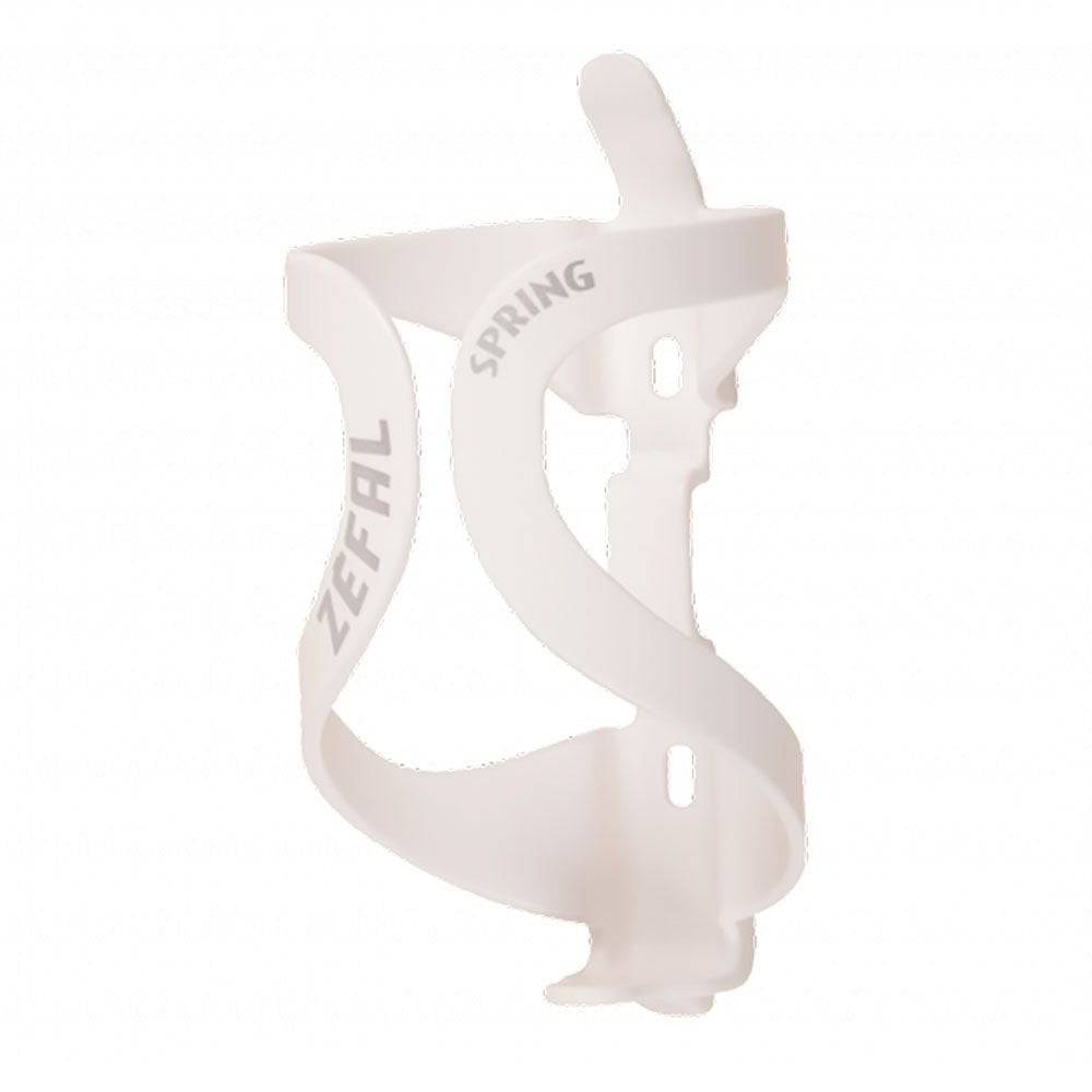 Zefal Spring bottle cage, lightweight and durable cycling water bottle holder mounted on bike frame.