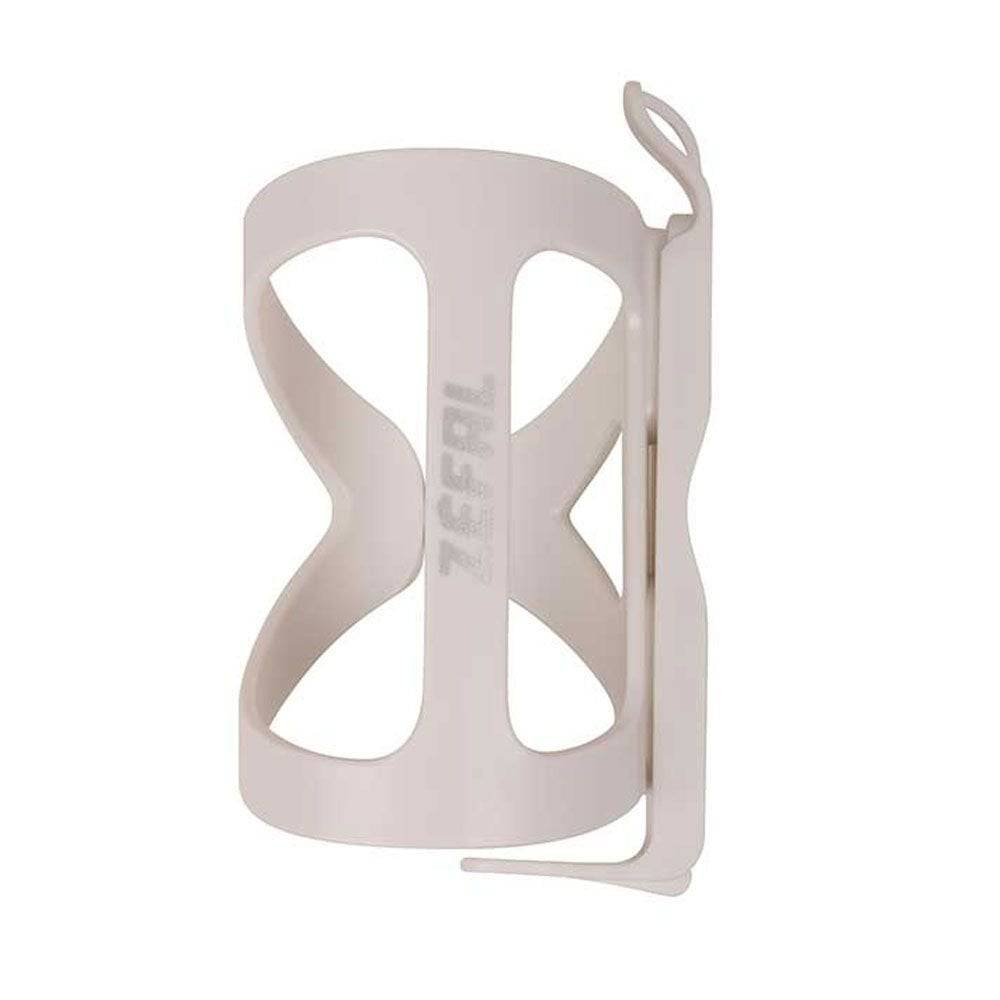 Zefal Wiiz reversible side-entry bike bottle cage mounted on a bicycle frame for holding water bottles securely.