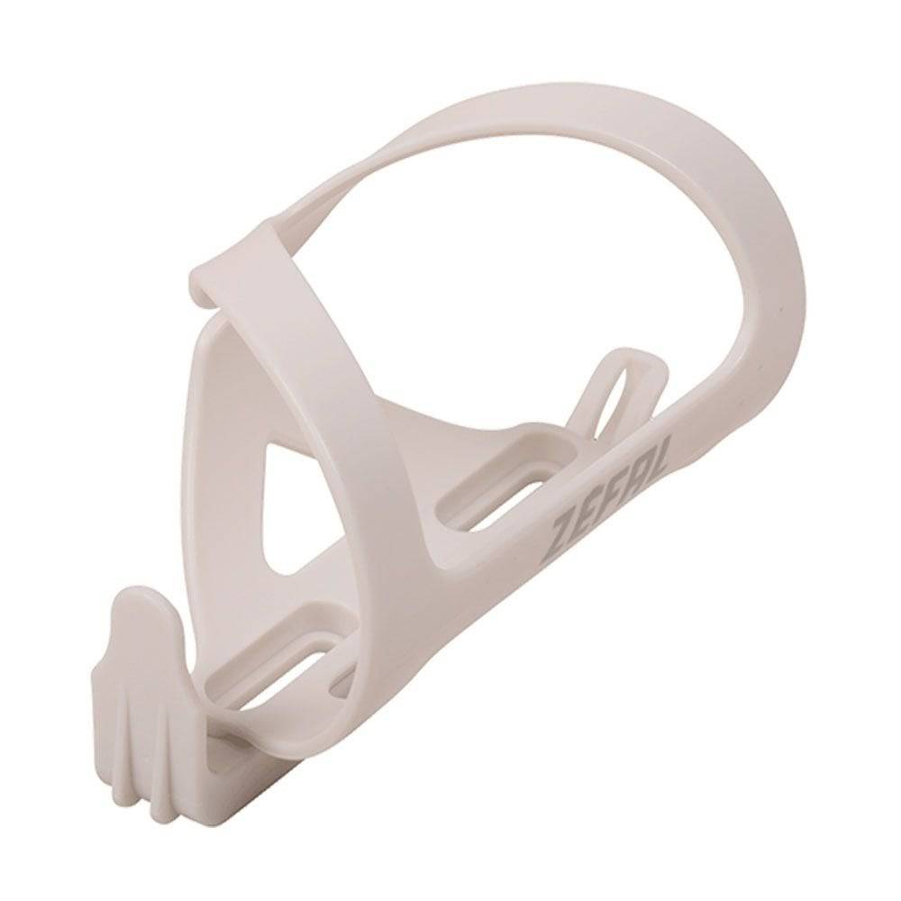 Zefal Wiiz reversible side-entry bike water bottle cage mounted on a bicycle frame for easy bottle access.