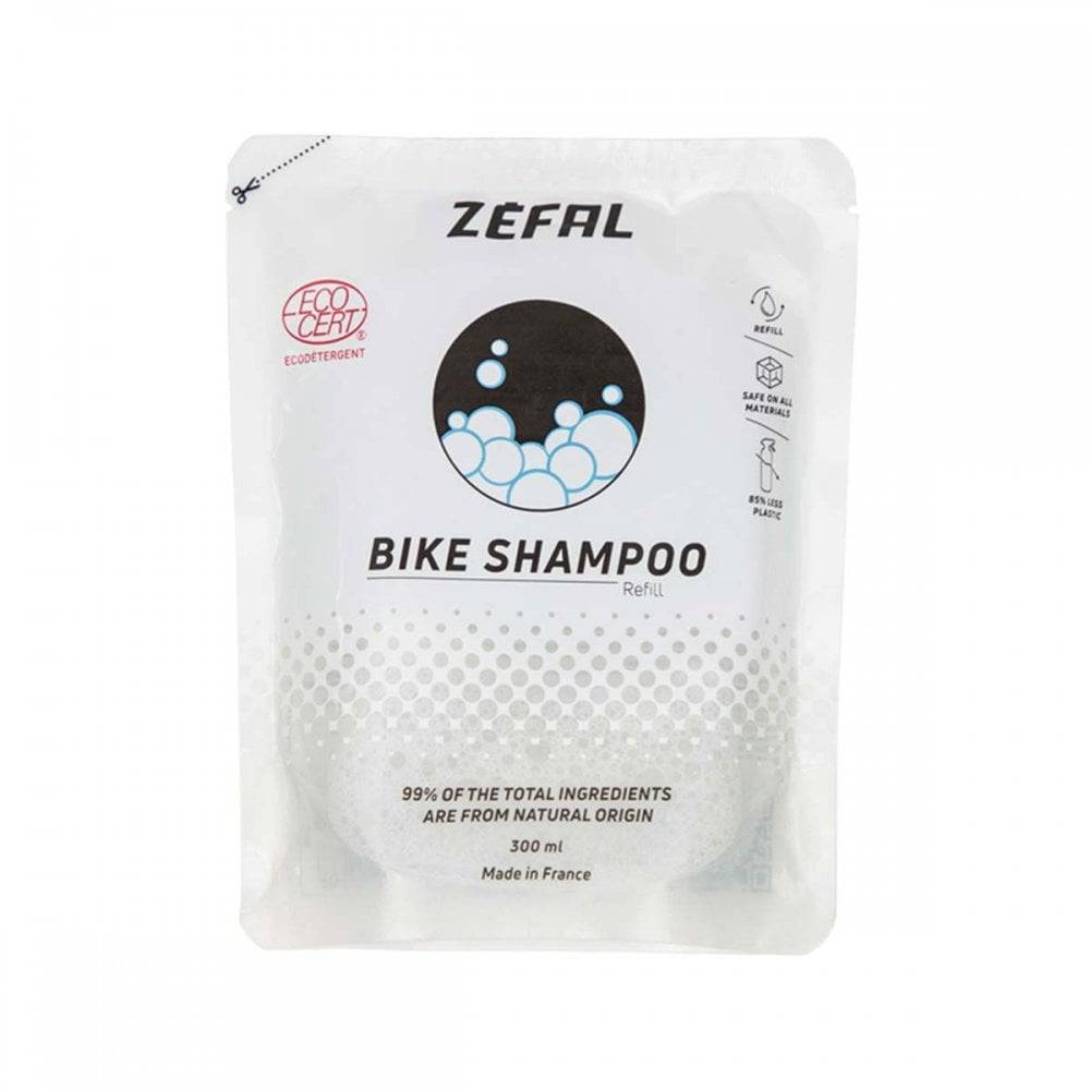 Zefal eco-friendly bike cleaner and shampoo kit with sprayer, suitable for workshop use, for cleaning and maintaining bicycles.