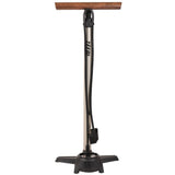 Zefal Profil Max FP65 floor pump with digital gauge and Z-Switch valve system, showcasing the pump's digital display and sturdy design.