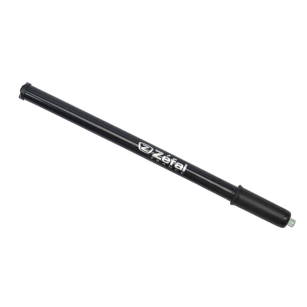 Zefal Hand Pump 800 with Schrader valve, frame fit bike pump and peg mount, compact cycling accessories for tire inflation.