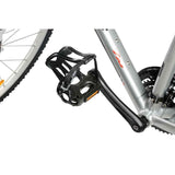 Zefal MTB toe-clips 43 with straps and mounting hardware, designed for mountain bike pedals and components.