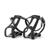 Zefal MTB toe-clips and straps set with mounting hardware, designed for mountain bike pedals and compatibility.