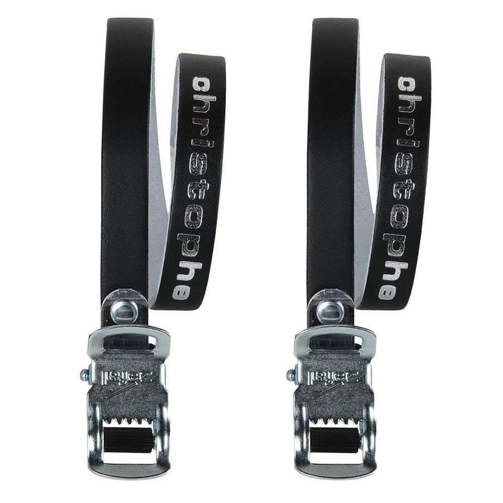 Zefal Christophe leather toe straps for cycling pedals, durable leather components for bike cycling spares and accessories