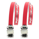 Zefal Christophe leather toe straps for cycling pedals, durable components with adjustable straps for secure bike pedal fit.