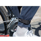 Zefal Doowah long trouser straps with reflective tape for visibility and security, adjustable clothing accessory for cyclists.
