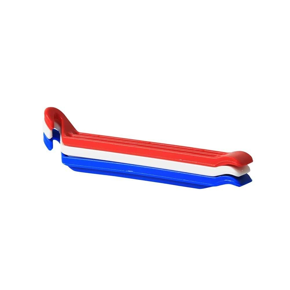 Zefal DP20 bike tyre levers set of 3 with durable resin construction for easy tyre removal in workshop use