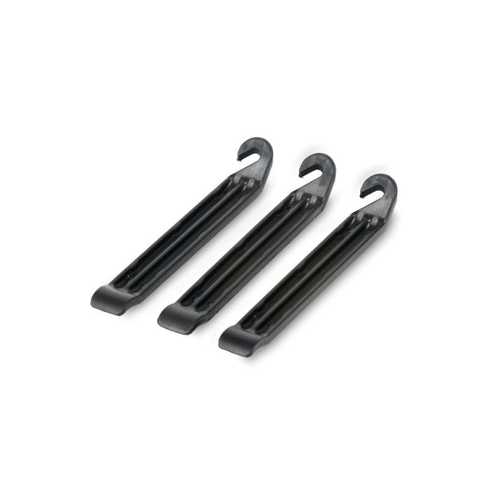 Zefal DP20 bike tyre levers set of 3 with durable resin construction, ideal for removing bike tyres during repairs.