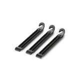 Zefal DP20 bike tyre levers set of 3 with durable resin construction, ideal for removing bike tyres during repairs.