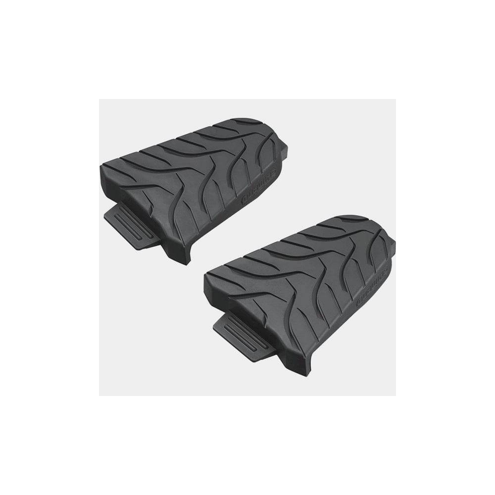 Shimano Severe Condition replacement spikes for XC902, XC702, XC502 shoes, shown on black cycling shoe sole.
