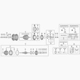 Shimano Spare Sgs500 Lock Nut 5.4Mm Rh