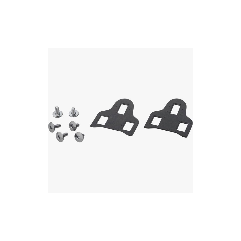 Shimano SM-SH20 SPD-SL cleat spacer and fixing bolt set for precise cycling shoe cleat adjustment and secure fit.