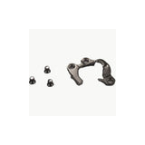 Shimano PD-T700 left pedal cage and reflector replacement component, bicycle pedal spare part in black with reflector slot