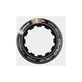 Shimano Spares CS-9000 lock ring spacer for 11-speed cassette installation, close-up view of component on white background.