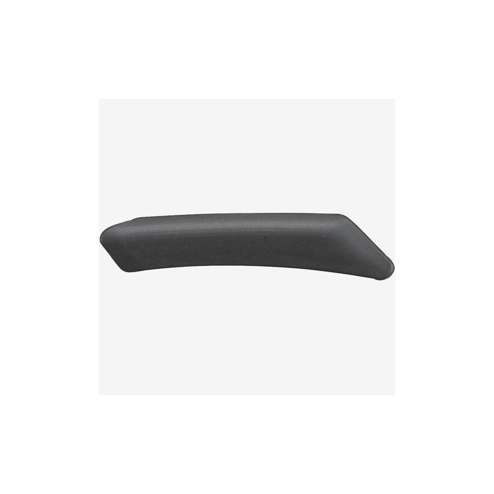 Shimano FD-9000 skid plate replacement part for front derailleur protection, shown in black with mounting details.