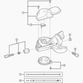 Shimano Sl-S503 Indicator Unit Black Spares & Accessories