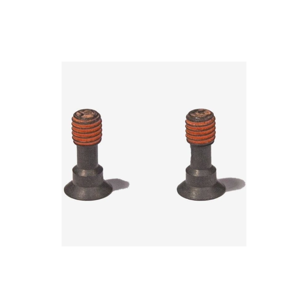 Shimano RD-9000 rear derailleur pulley bolt set with two replacement spare bolts for bicycle component maintenance.