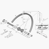 Shimano Wh-Mt66-F15-29 Spoke, 300 Mm