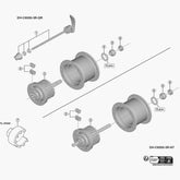 Shimano Dh-2R30-E Left Hand Cone, M11 X 12 Mm