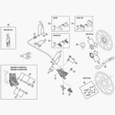 Shimano Br-M615 Bleeding Spacer Spares & Accessories