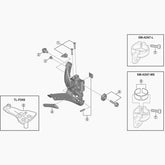 Shimano Fd-6800 Cable Fixing Bolt Unit Spares & Accessories