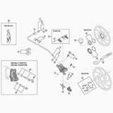 Shimano Spares SM-BH59 brake olive and insert with 2.3mm bore for J-Kit and standard fit bicycle brakes.