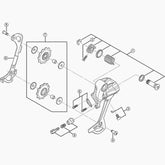 Shimano Rd-M370 B-Axle Assembly Spares & Accessories