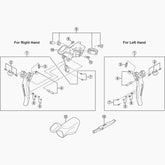 Shimano St-6870 Clamp Band Unit 23.8-24.2 Mm Spares & Accessories