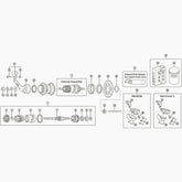 Shimano Sg-3C41 Internal Assembly, 168 Mm