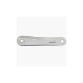 Shimano FC-TX801 left hand 175mm silver crank arm for bike components, replacement part for Shimano bike cranksets.