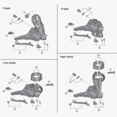 Shimano Fd-M9025 Chain Catcher And Fixing Bolt M4 X 5 Mm Spares & Accessories
