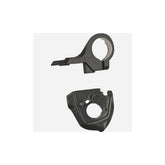 Shimano SL-M8000 left hand base cover unit for shifters without indicator, component spare part with black plastic finish.