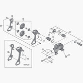 Shimano Rd-4700 Inner Plate For Gs-Type Spares & Accessories