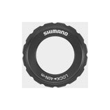 Shimano HB-M8010 external lock ring and washer for bike hub replacement, Shimano spares components, shown in the image.