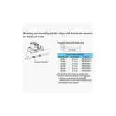 Shimano SM-MA converter fixing bolt M5 x 36.8mm for 30mm rear mount thickness, used in bicycle component installation.