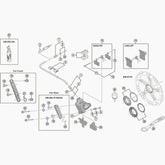 Shimano Br-M4050 Connection Bolt Unit Spares & Accessories