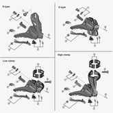 Shimano Fd-M9020 Rubber Pad B Spares & Accessories