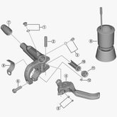 Shimano Bl-M9000 Hose Cover Spares & Accessories